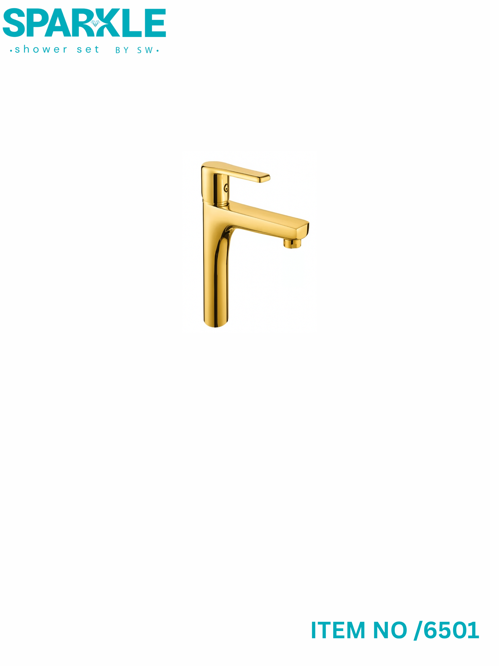 "Sparkle Basin Mixer 25 cm , Model No. 6501"