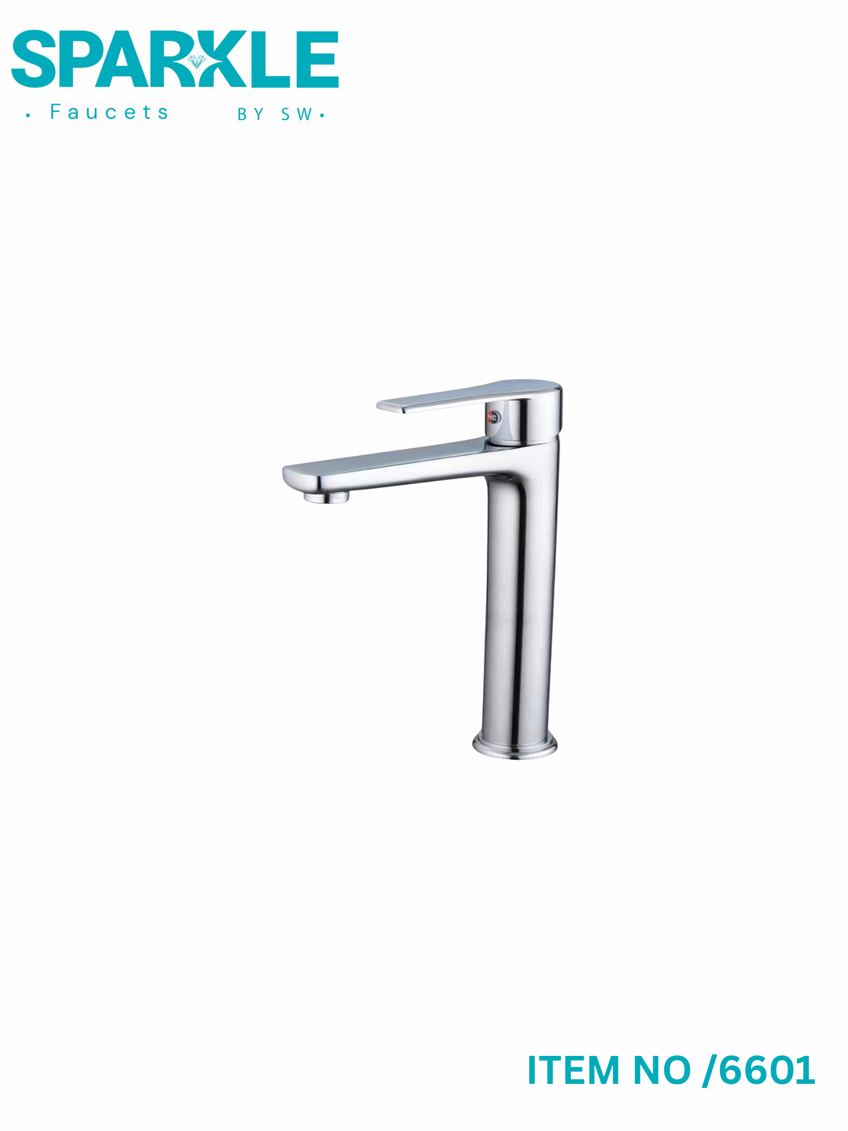 "Sparkle Basin Mixer 30cm , Model No. 6601"