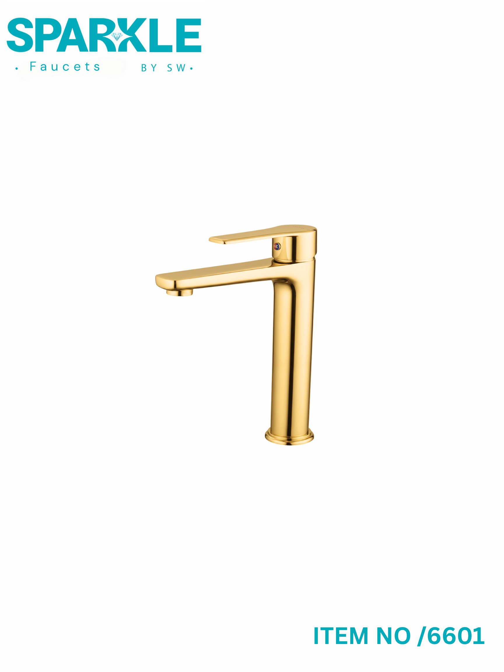 "Sparkle Basin Mixer 30cm , Model No. 6601"