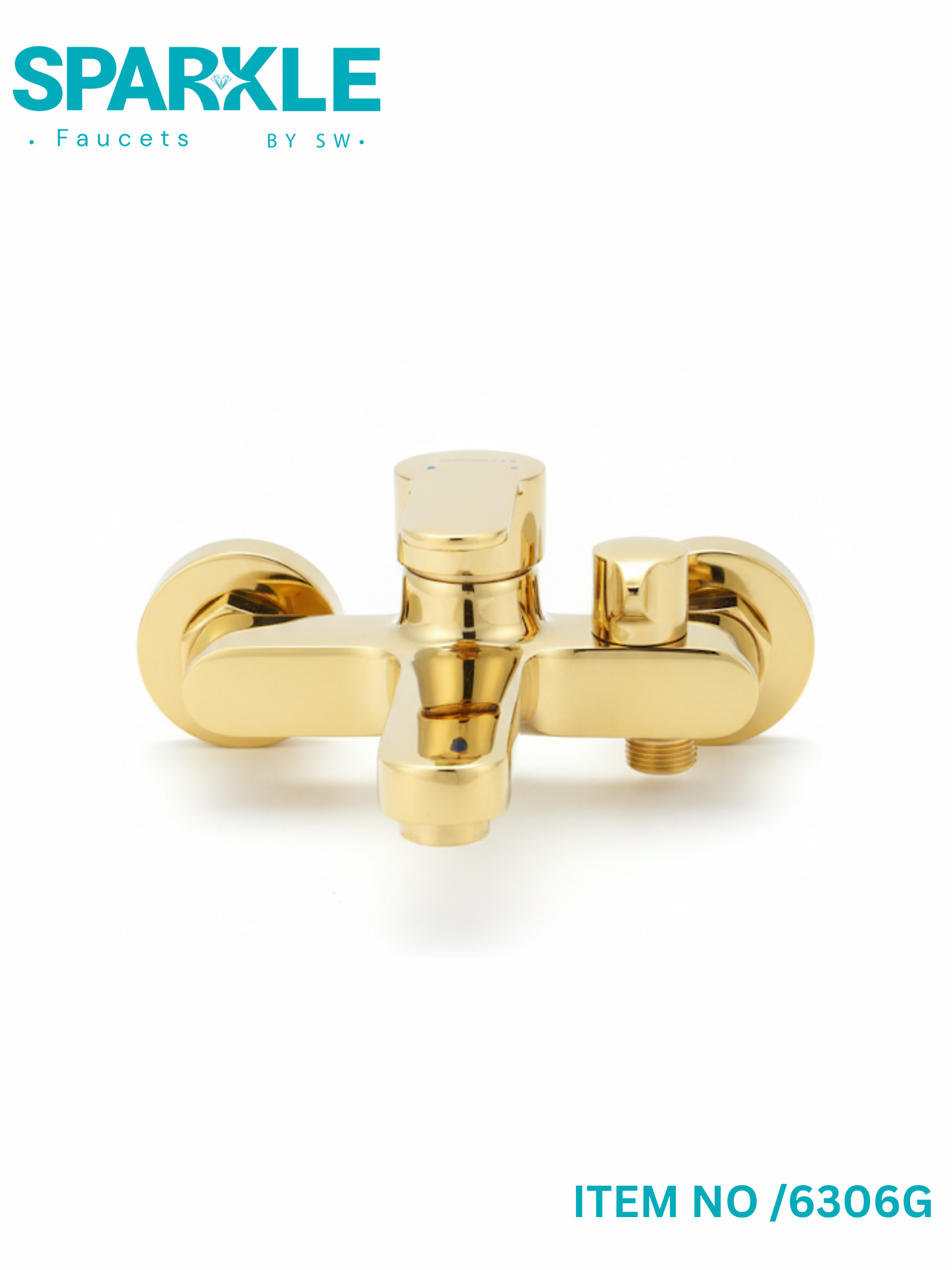 "SPARKLE" Bathtub Faucet, Item No. 6306G
