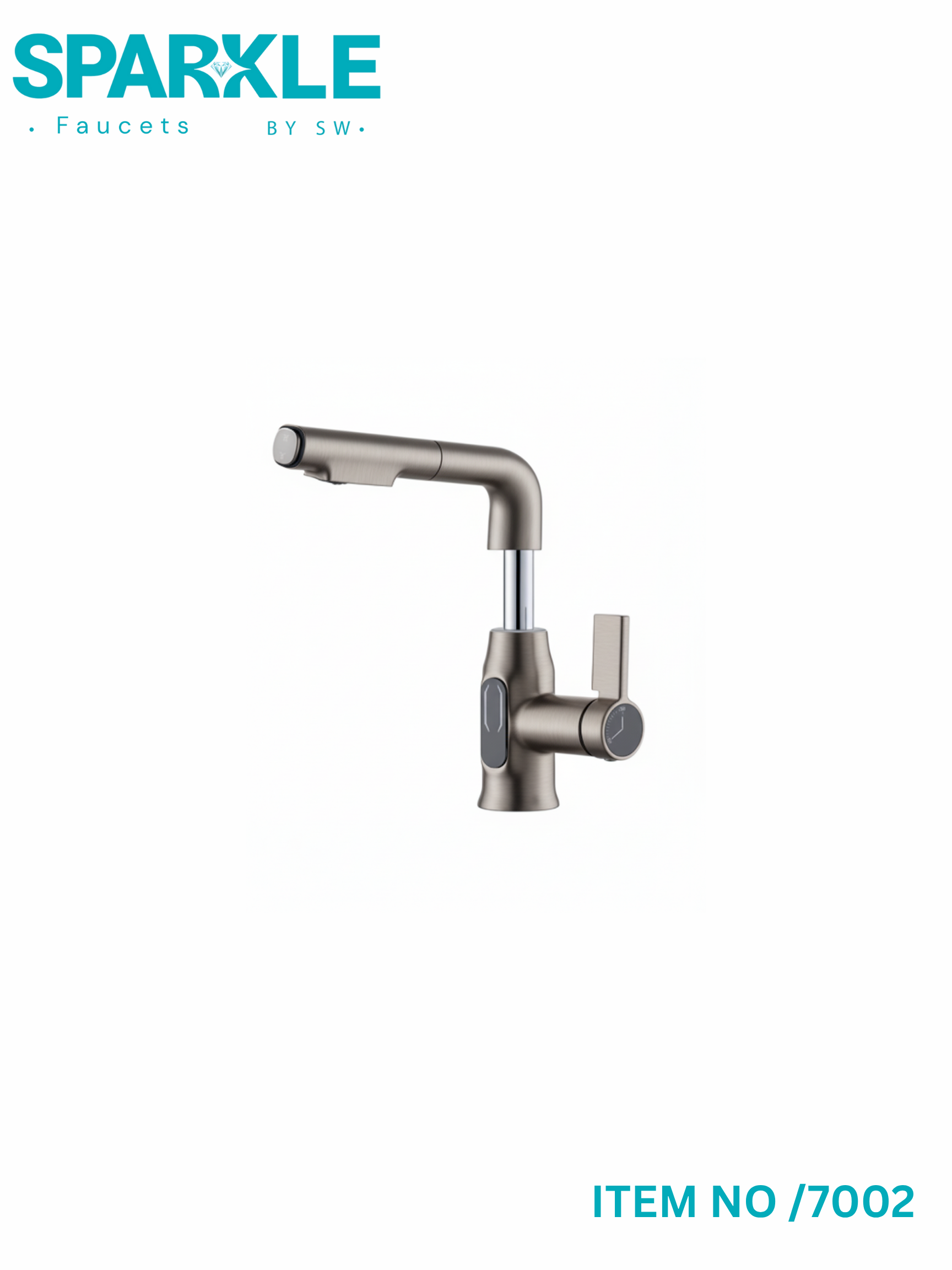 "Sparkle" Basin Mixer, Model No. 7002