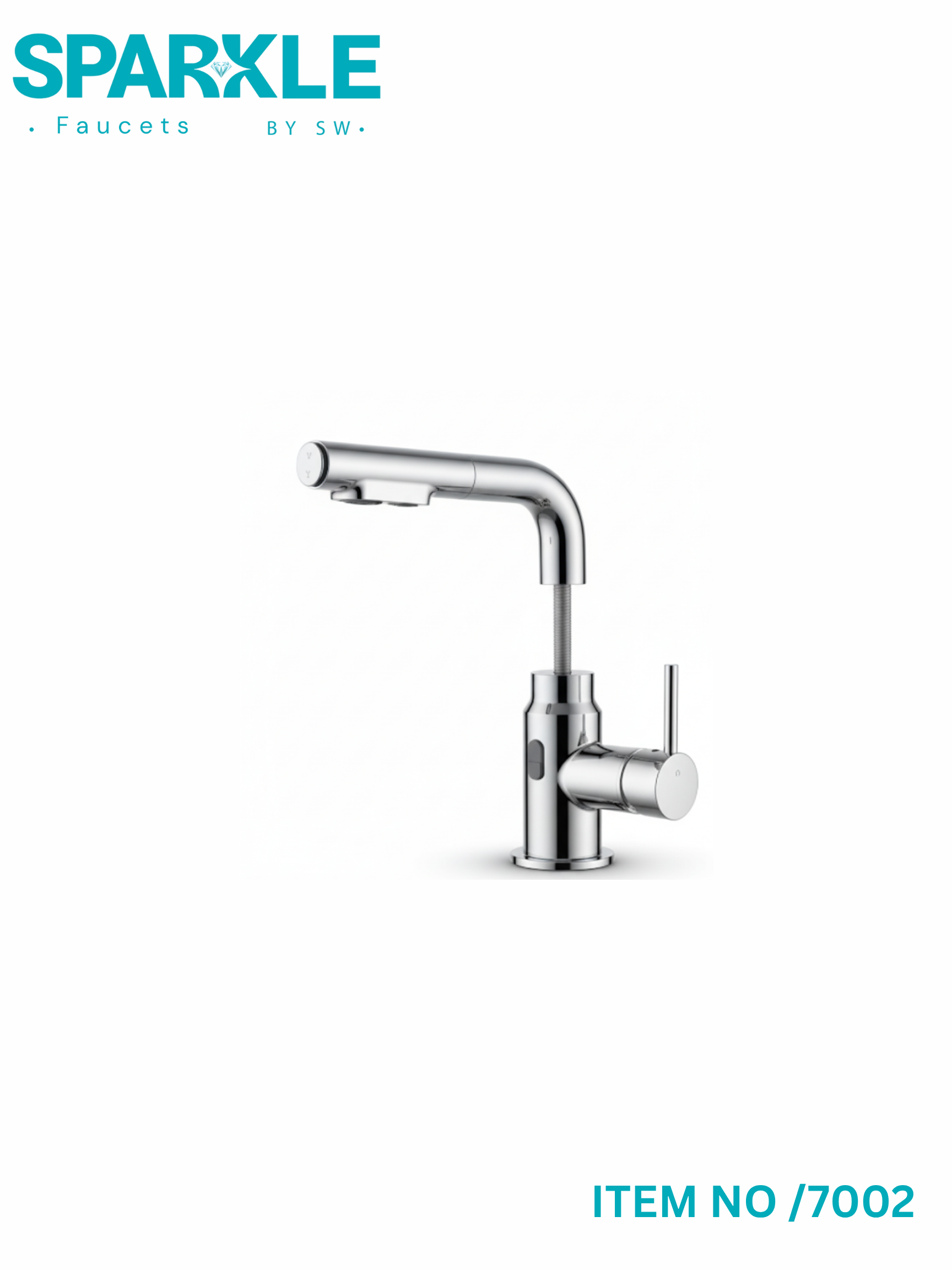 "Sparkle" Basin Mixer, Model No. 7002