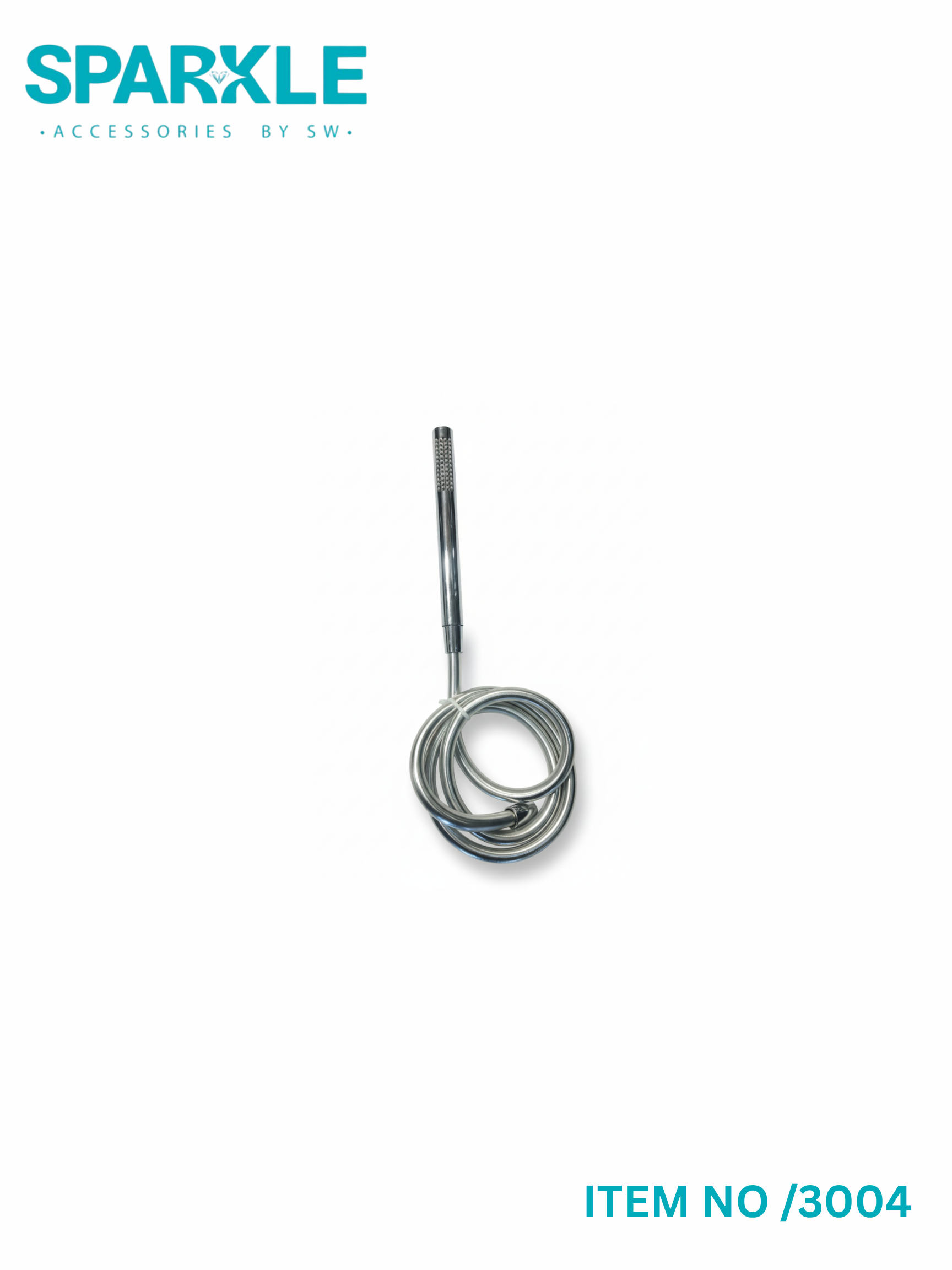 "SPARKLE" Circular Hand Shower & Hose