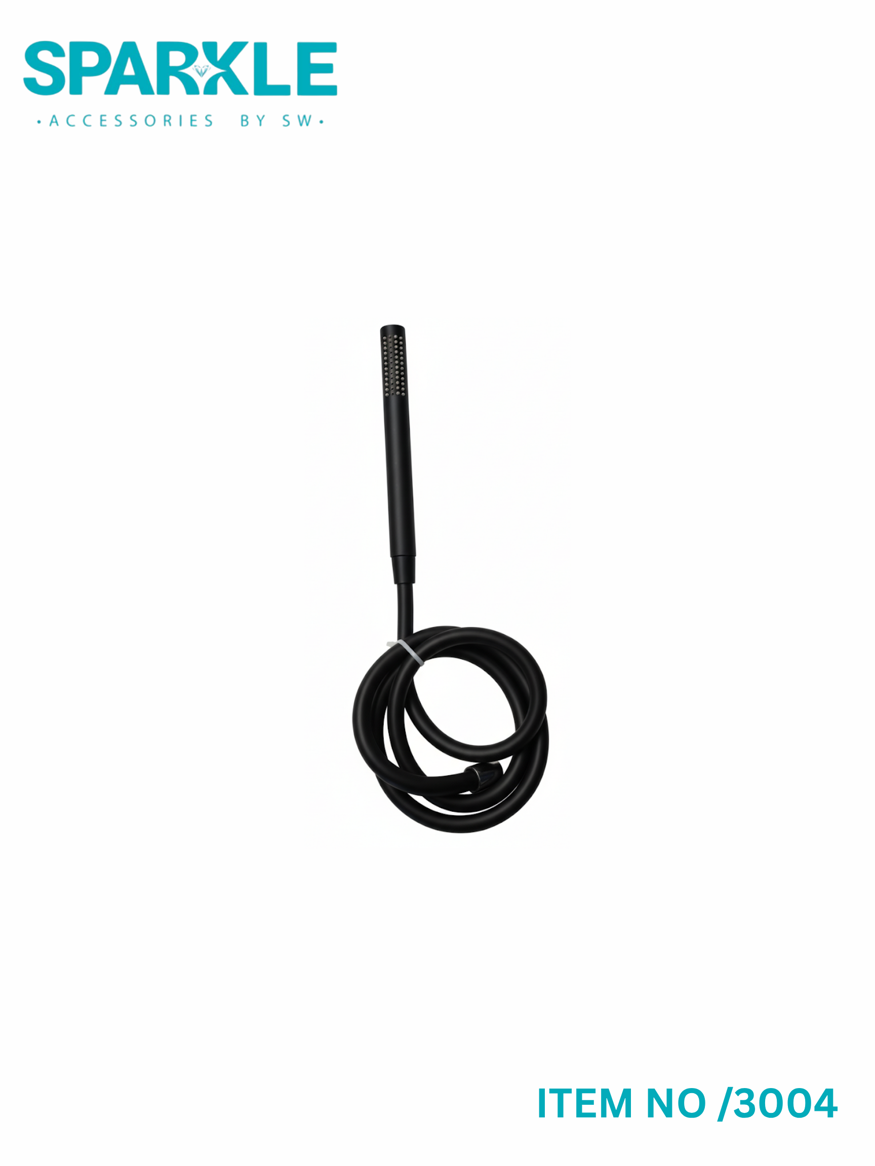 "SPARKLE" Circular Hand Shower & Hose