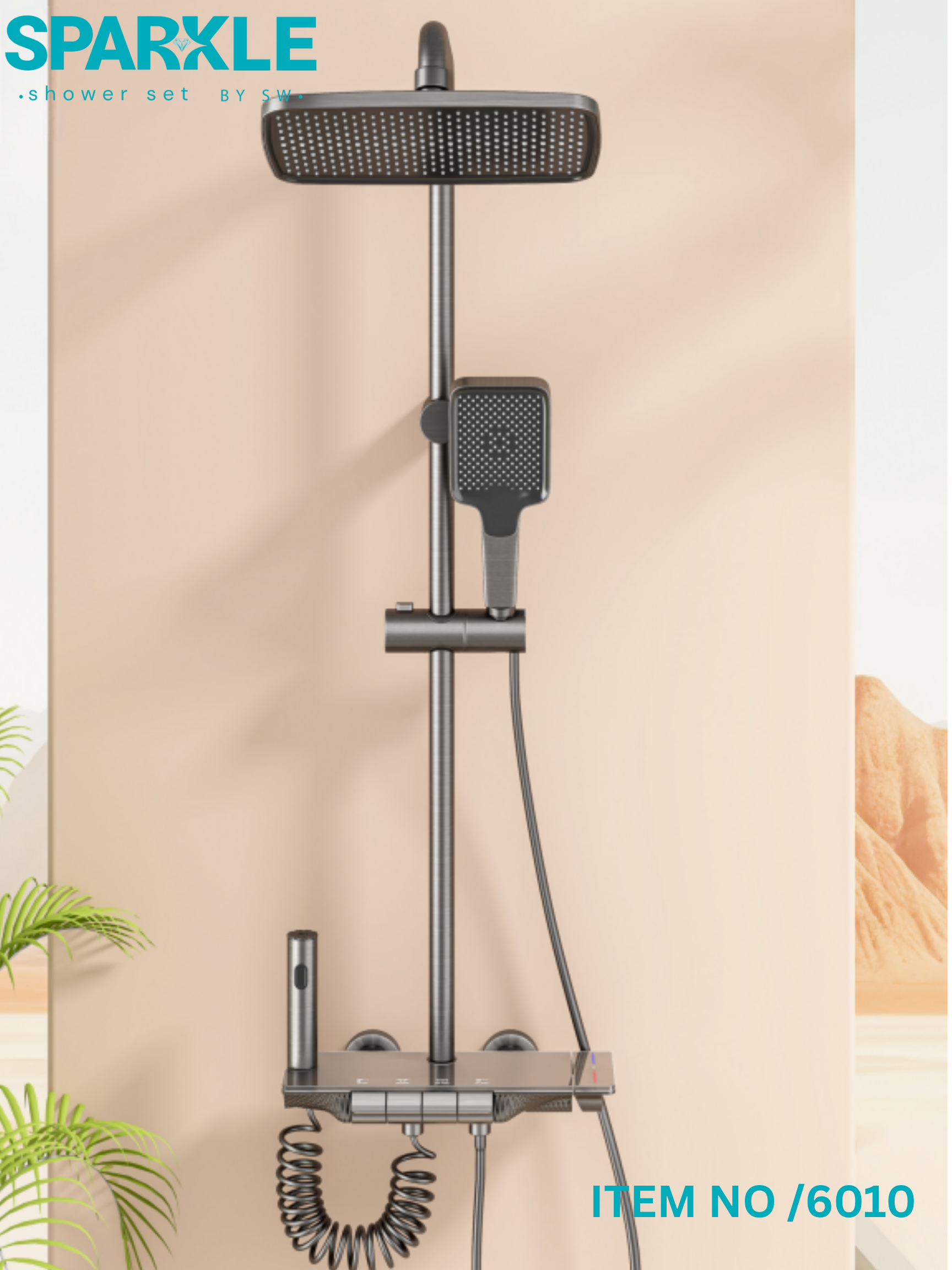 Smart Shower Set with Hand Spray Item No: 6010