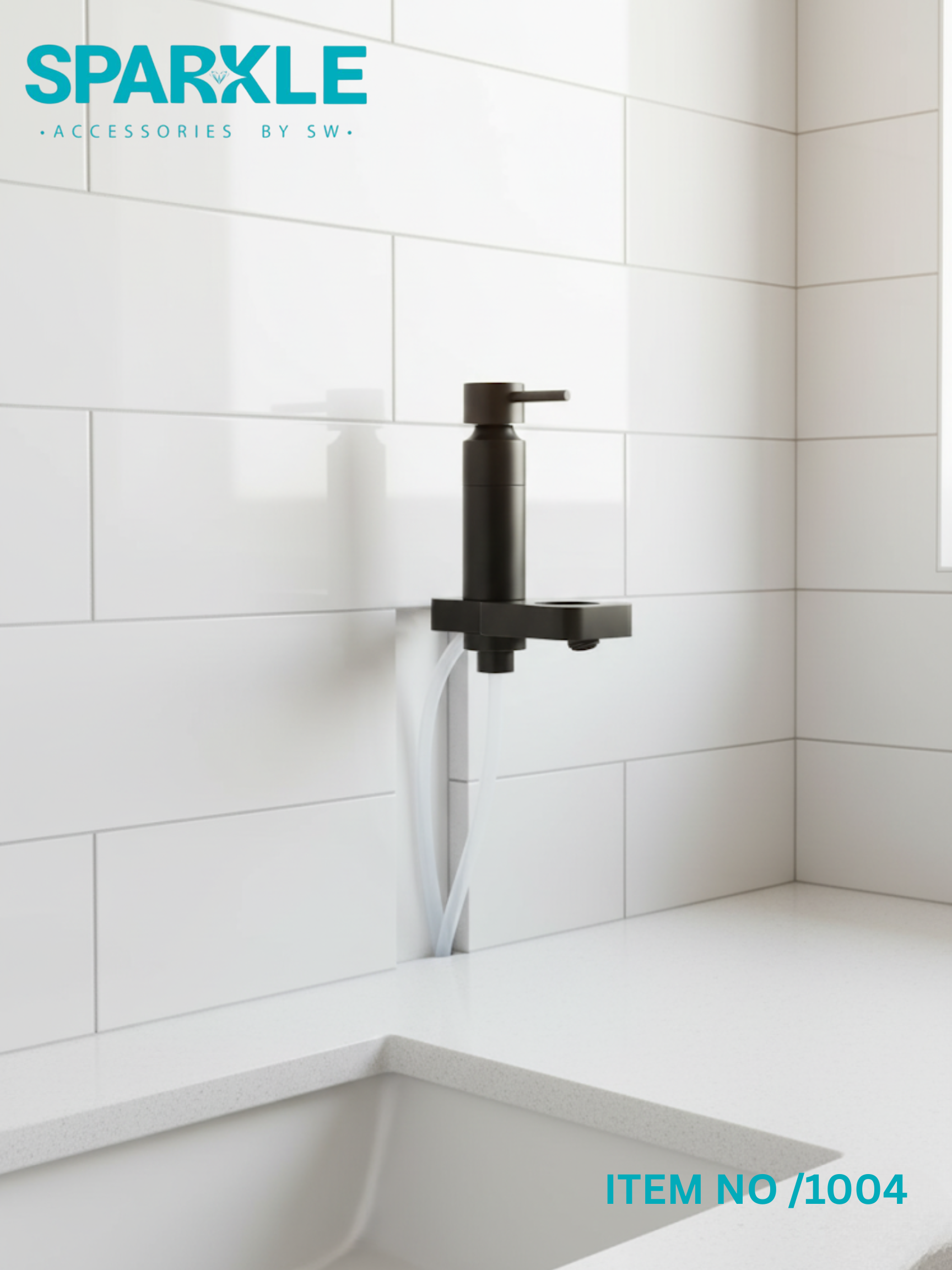 "SPARKLE" soap dispenser