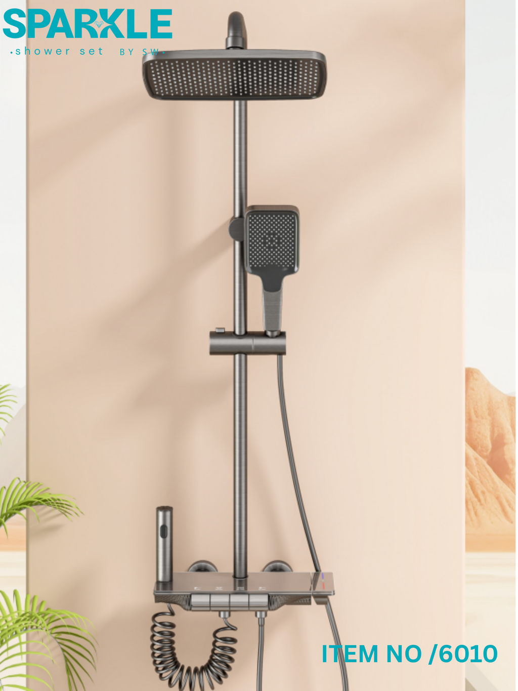 Smart Shower Set with Hand Spray Item No: 6010