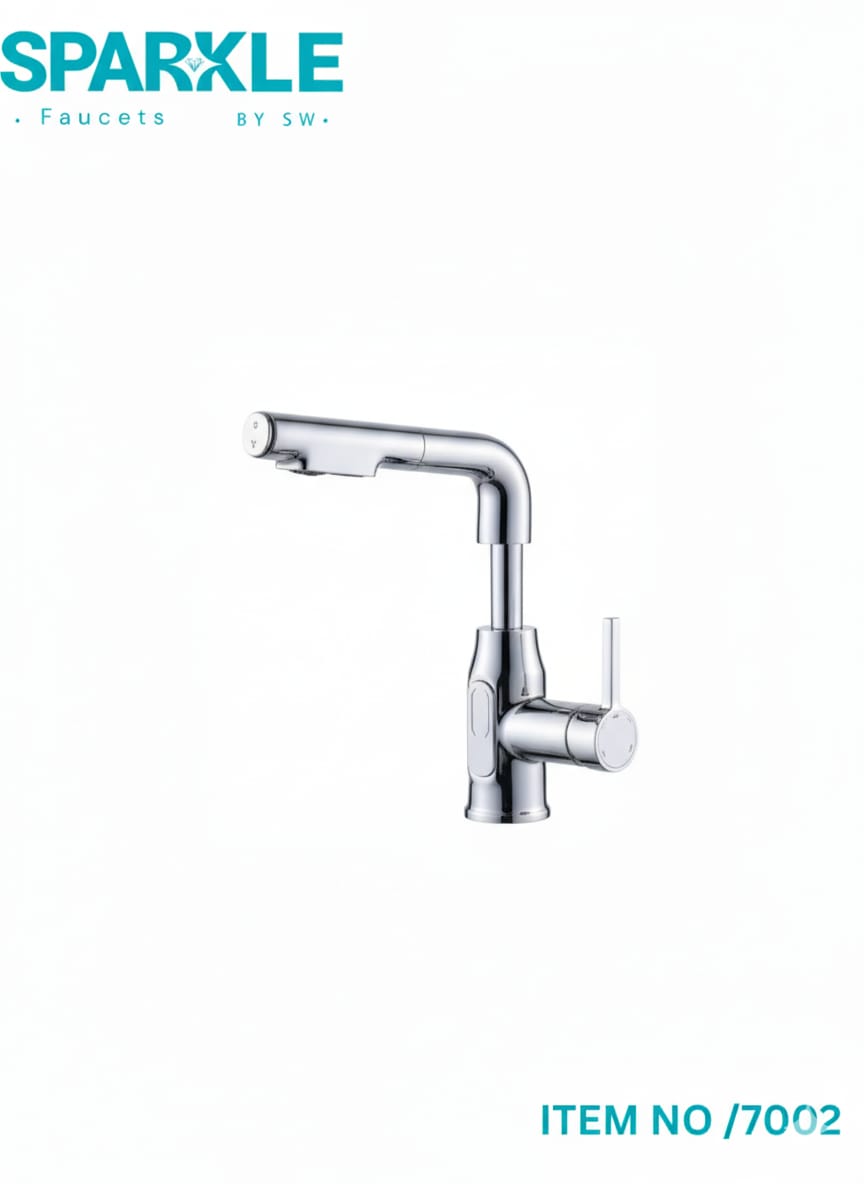 "Sparkle" Basin Mixer, Model No. 7002